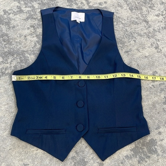 New Cinq a Sept Ellery Vest Blue Sz XS - Picture 6 of 10